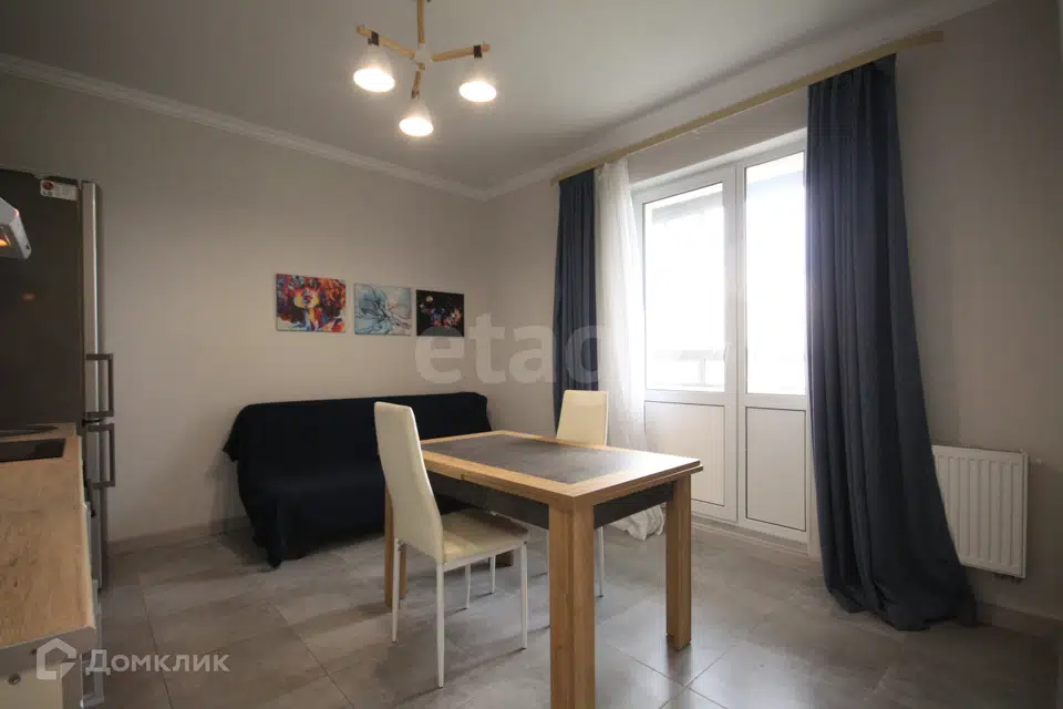 Продаётся 1-комнатная квартира, 39.1 м²