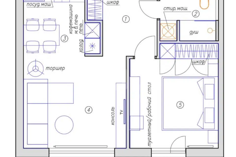 Продаётся 2-комнатная квартира, 49 м²
