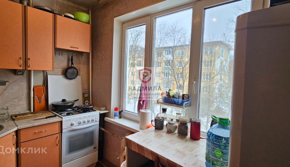 Продаётся 3-комнатная квартира, 55.8 м²