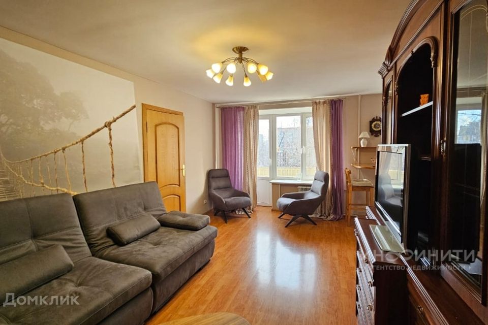 Продаётся 2-комнатная квартира, 43.5 м²