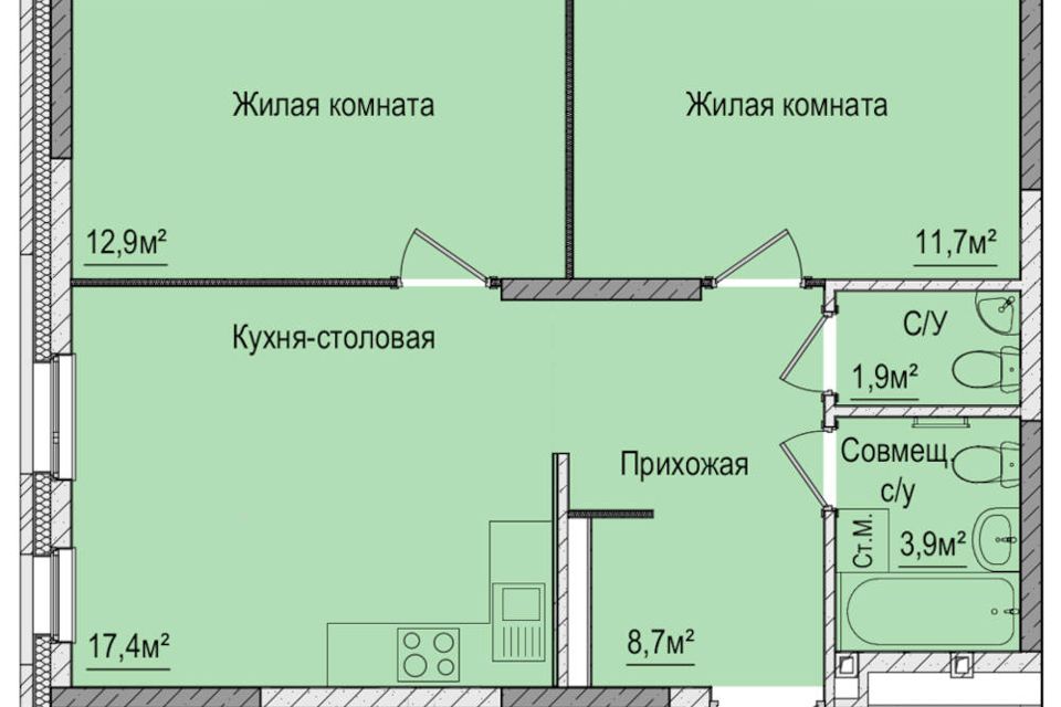 Ижевск Однокомнатная Квартира Ленинский Район Купить