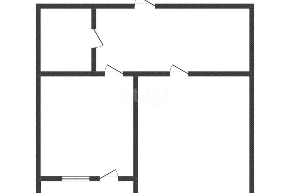 Продаётся 1-комнатная квартира, 36.7 м²