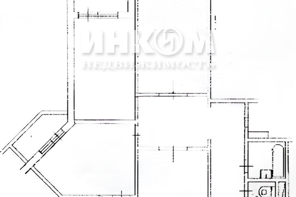 Продаётся 4-комнатная квартира, 96.2 м²