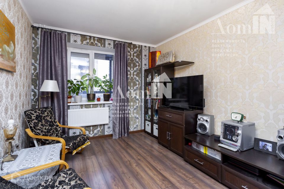Продаётся 1-комнатная квартира, 40 м²
