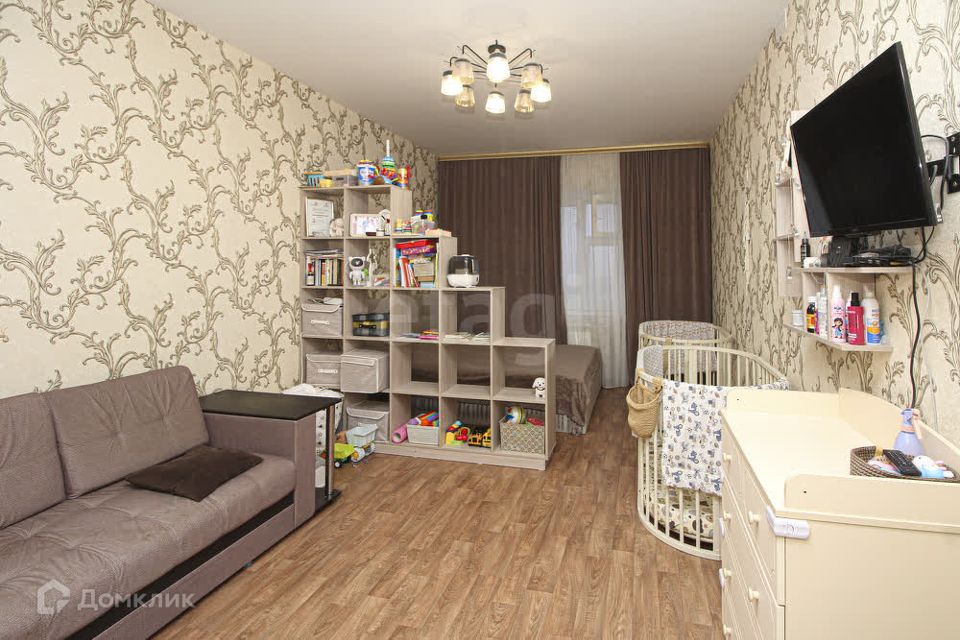 Продаётся 1-комнатная квартира, 46.5 м²