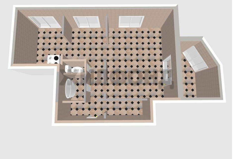 Продаётся 2-комнатная квартира, 63 м²