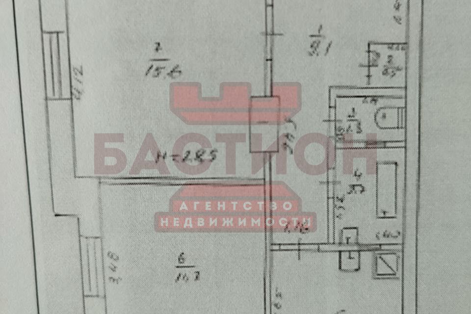 Продаётся 2-комнатная квартира, 47.4 м²