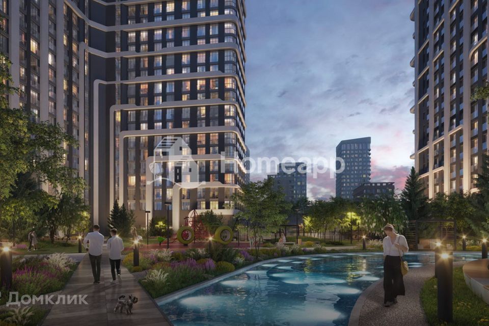 Продаётся 1-комнатная квартира, 49.9 м²