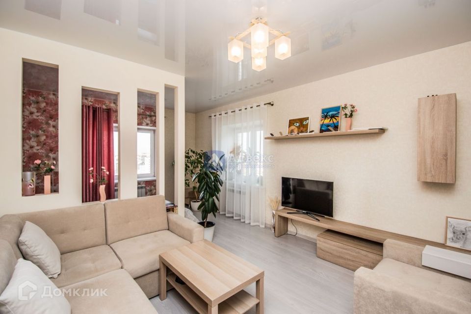 Продаётся 1-комнатная квартира, 59.9 м²