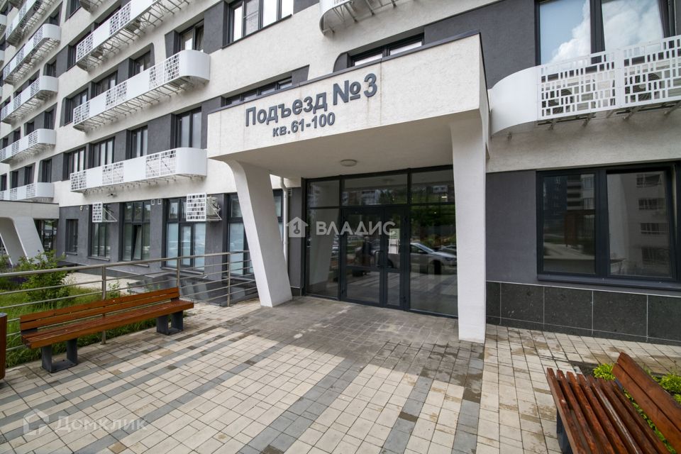 Продаётся 1-комнатная квартира, 42.5 м²