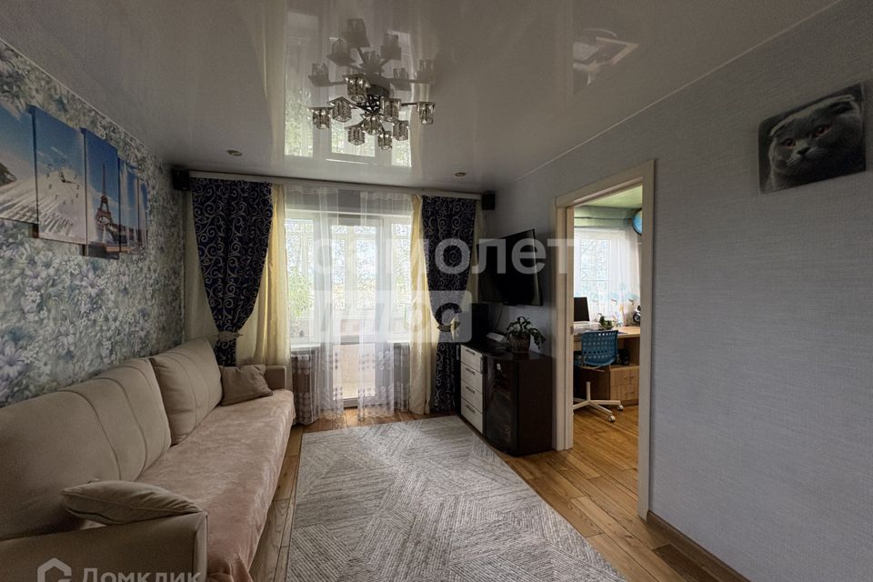 Продаётся 2-комнатная квартира, 45.5 м²