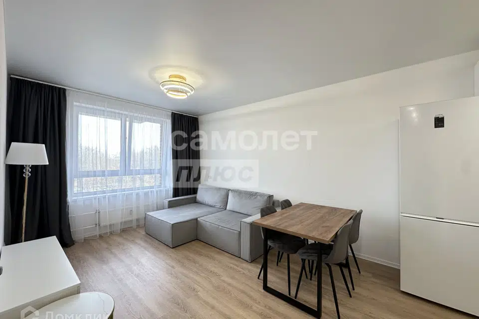Продаётся 1-комнатная квартира, 39.9 м²
