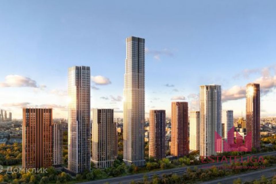 Продаётся 1-комнатная квартира, 47.3 м²
