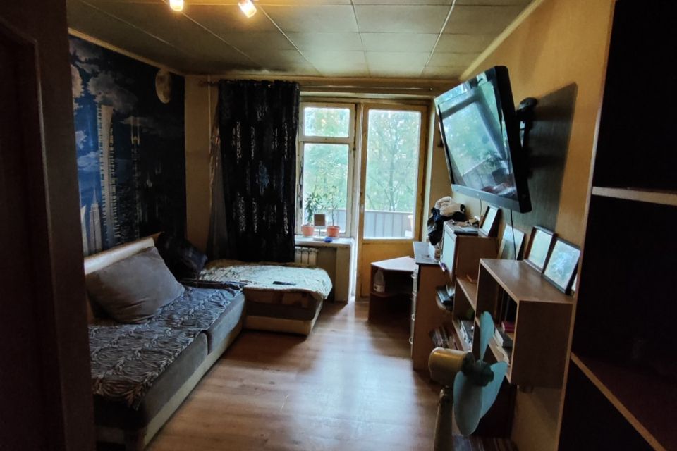 Продаётся 2-комнатная квартира, 43.3 м²