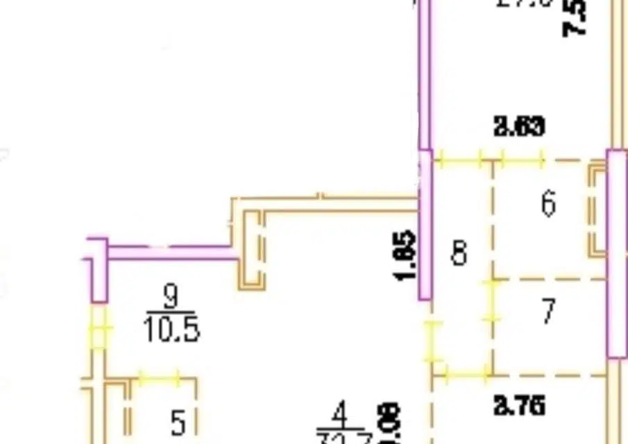 Продаётся 4-комнатная квартира, 121 м²