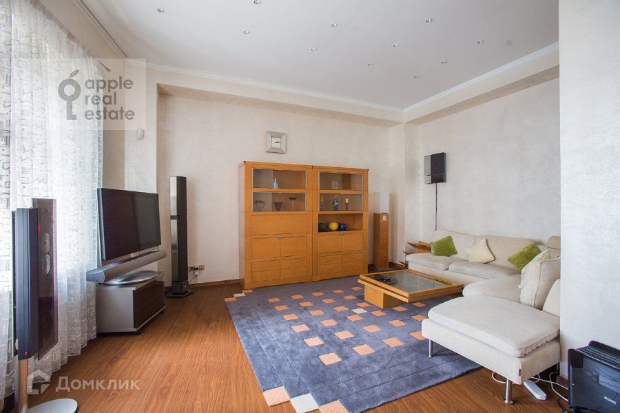 Сдаётся 3-комнатная квартира, 123 м²