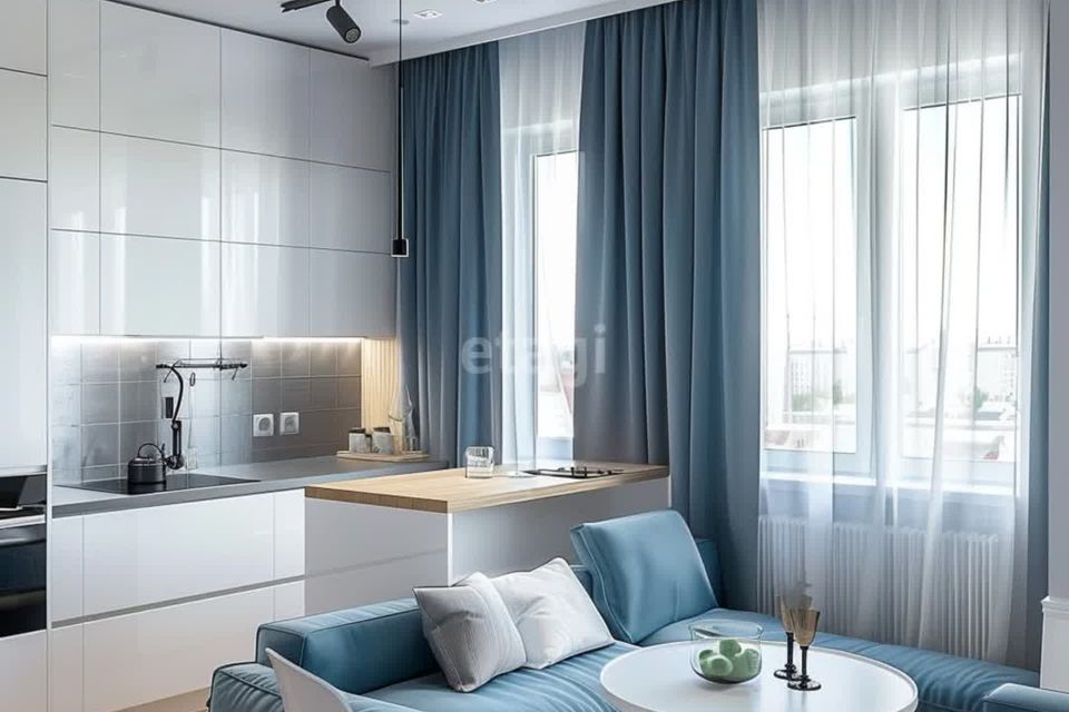 Продаётся 2-комнатная квартира, 63.01 м²