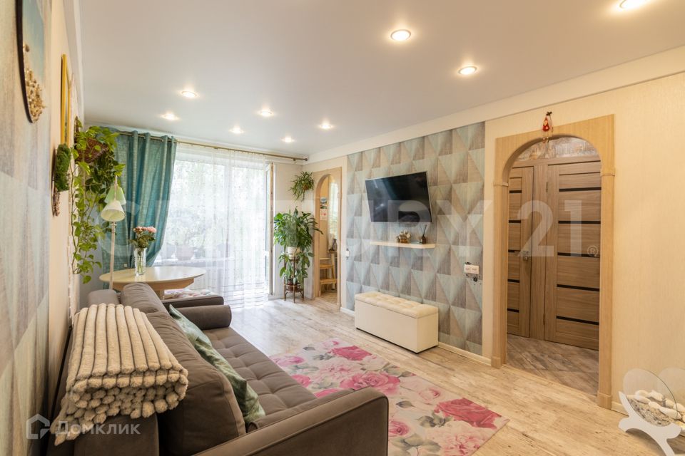 Продаётся 3-комнатная квартира, 58.5 м²