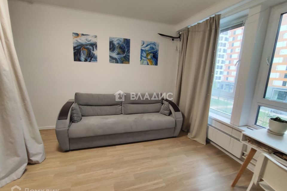Продаётся 1-комнатная квартира, 34.7 м²
