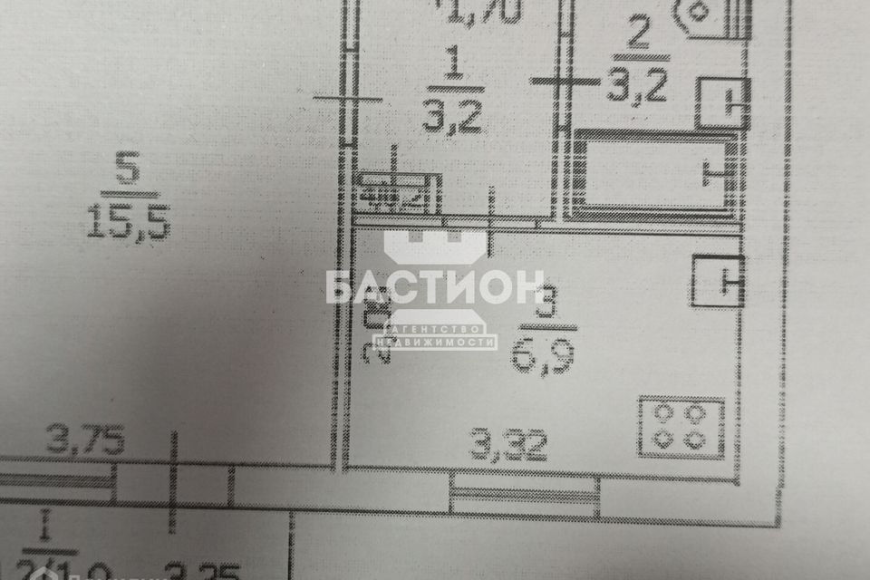 Продаётся 1-комнатная квартира, 32 м²