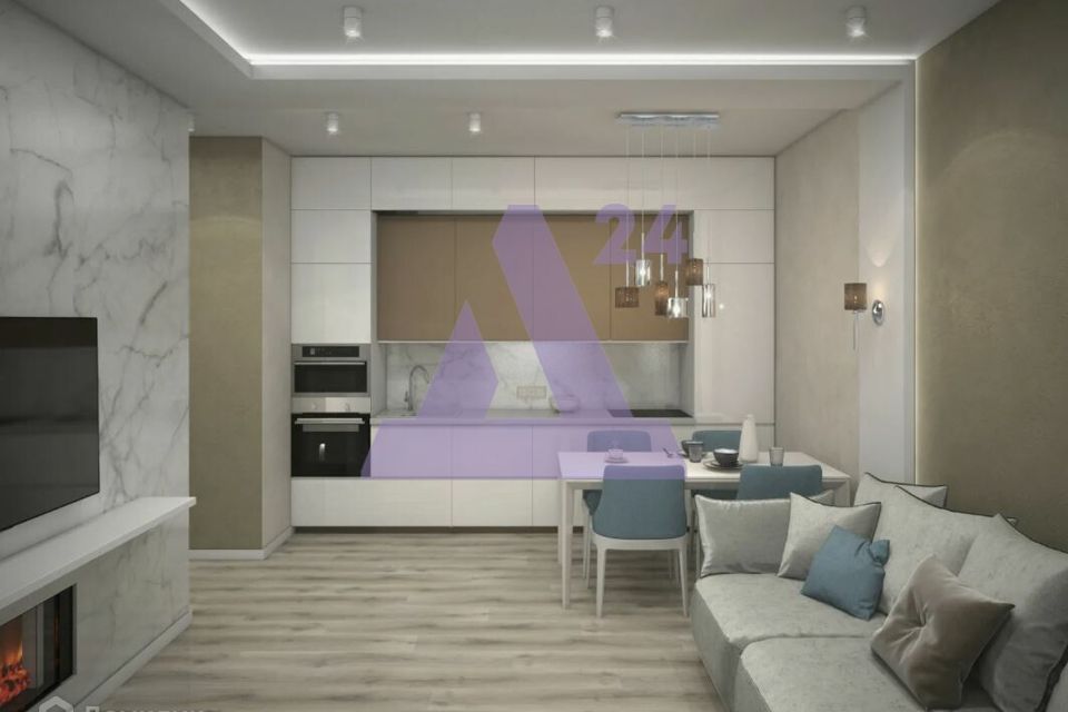 Продаётся 3-комнатная квартира, 71 м²