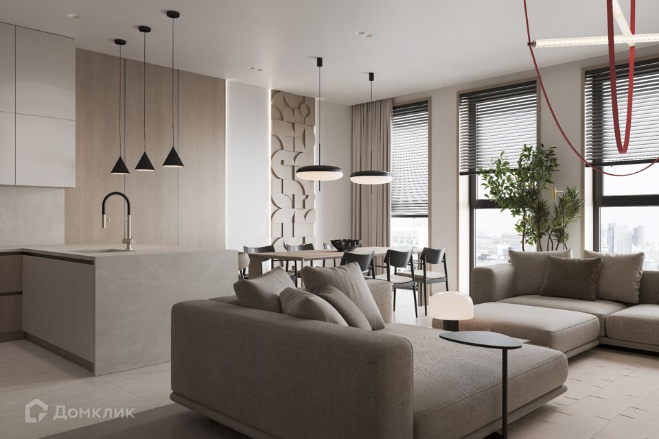 Продаётся 3-комнатная квартира, 113.5 м²