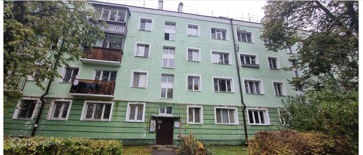 Продаётся 2-комнатная квартира, 43.9 м²