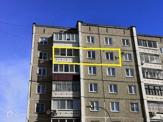 Продаётся 2-комнатная квартира, 51.5 м²