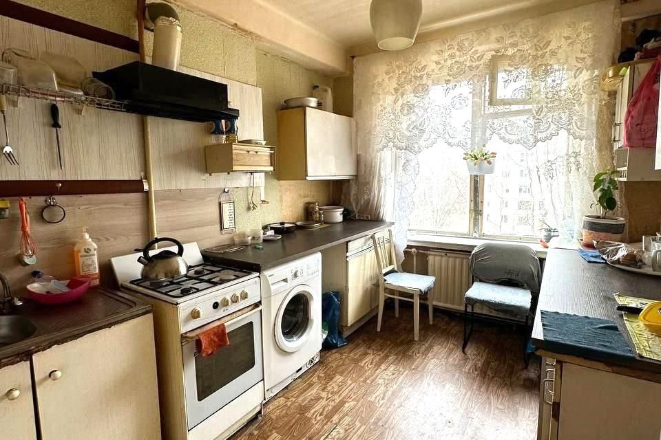 Продаётся 3-комнатная квартира, 62.8 м²