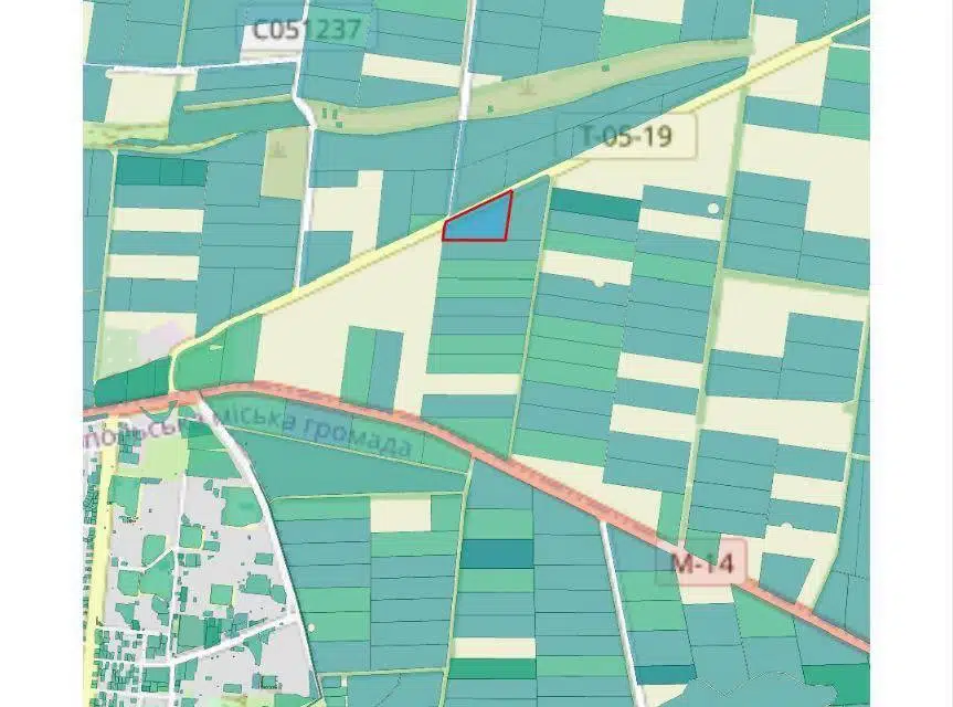 Продаётся земельный участок, 489.27 сот.