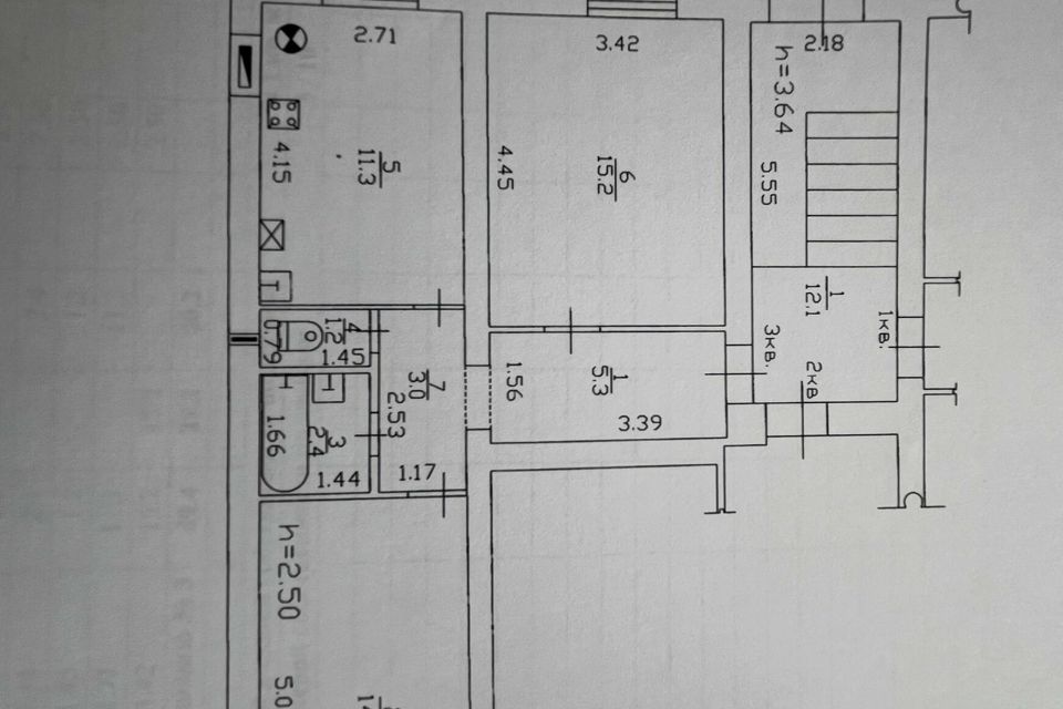 Продаётся 2-комнатная квартира, 49 м²