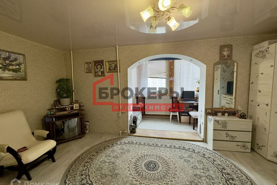 Продаётся 1-комнатная квартира, 38.6 м²