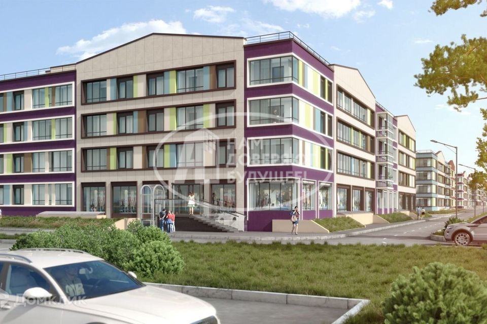 Продаётся 1-комнатная квартира, 41.53 м²