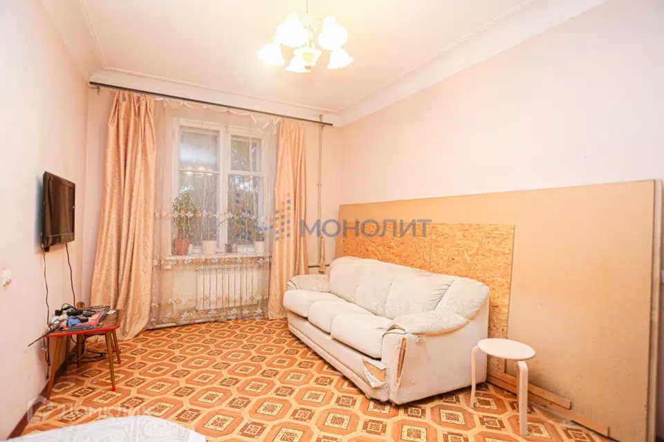 Продаётся 3-комнатная квартира, 62.8 м²