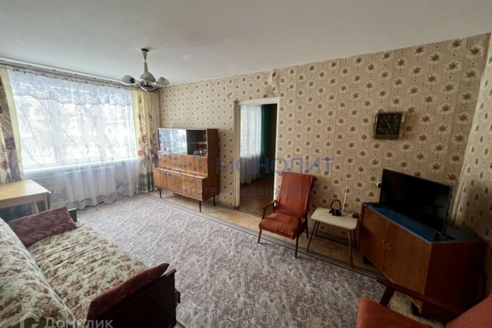 Продаётся 3-комнатная квартира, 58 м²