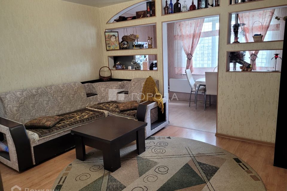 Продаётся 1-комнатная квартира, 53.9 м²