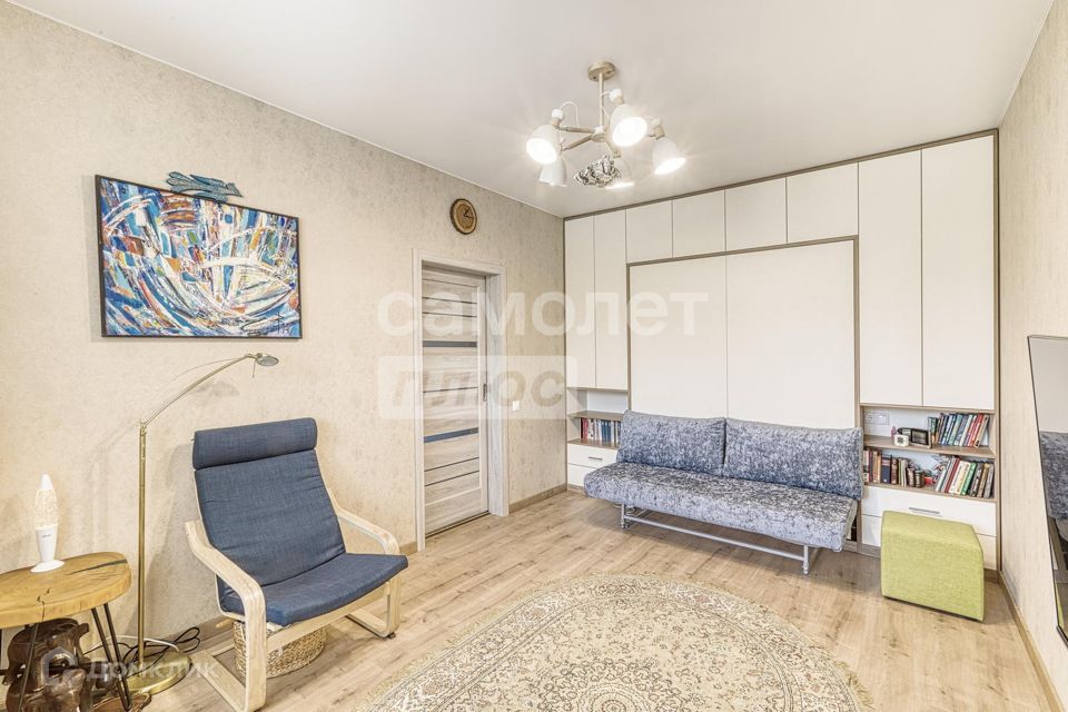 Продаётся 1-комнатная квартира, 39.2 м²