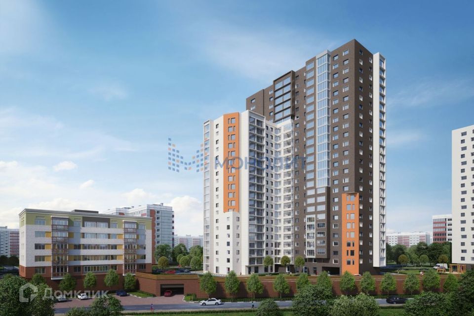 Продаётся 2-комнатная квартира, 59.1 м²