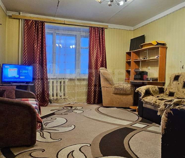 Продаётся 3-комнатная квартира, 60.7 м²