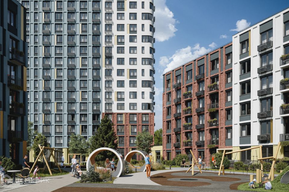 Продаётся 2-комнатная квартира, 52.44 м²