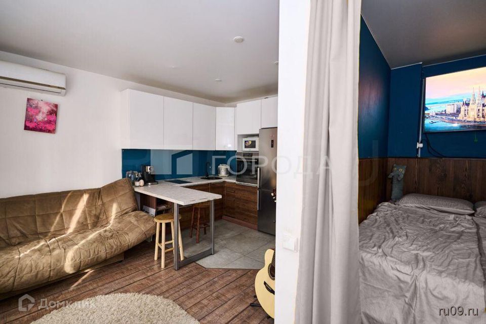Продаётся 1-комнатная квартира, 35.25 м²