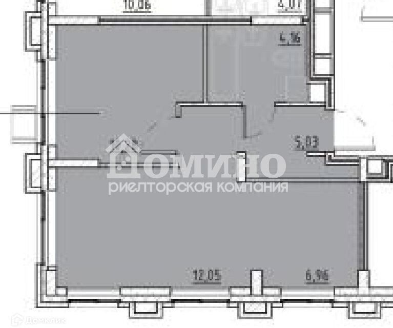 Продаётся 1-комнатная квартира, 38.48 м²
