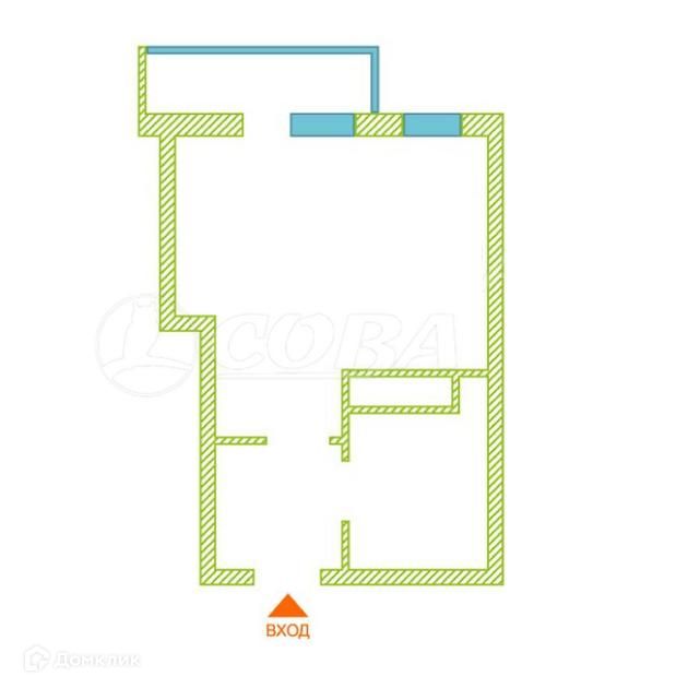 Сдаётся студия, 28 м²