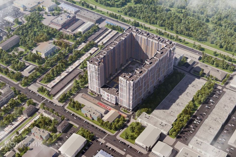 Продаётся 1-комнатная квартира, 45.64 м²
