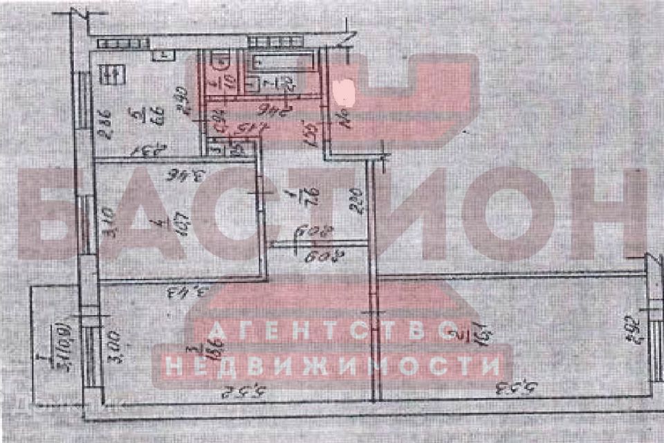 Продаётся 3-комнатная квартира, 65 м²