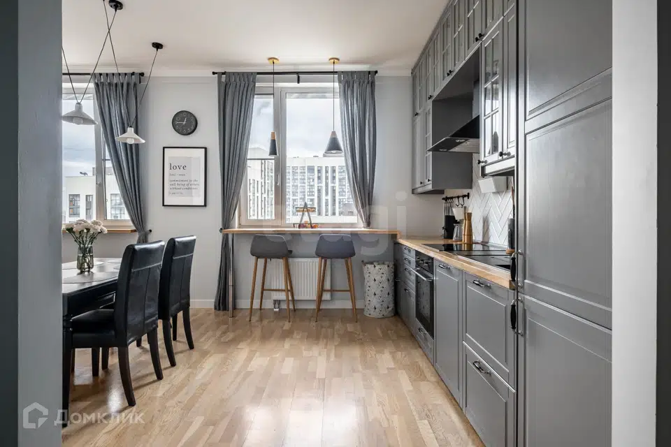 Продаётся 3-комнатная квартира, 94.32 м²
