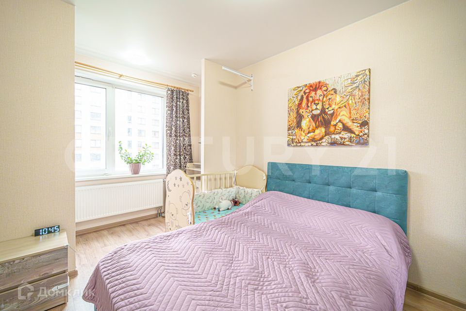 Продаётся 2-комнатная квартира, 43.6 м²