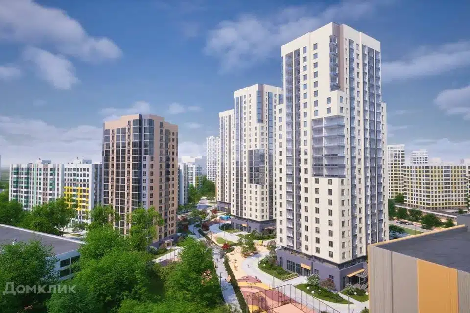 Продаётся 1-комнатная квартира, 46.01 м²