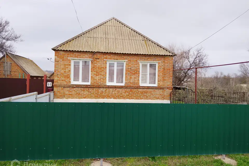 Продаётся 1-этажный дом, 67.3 м²