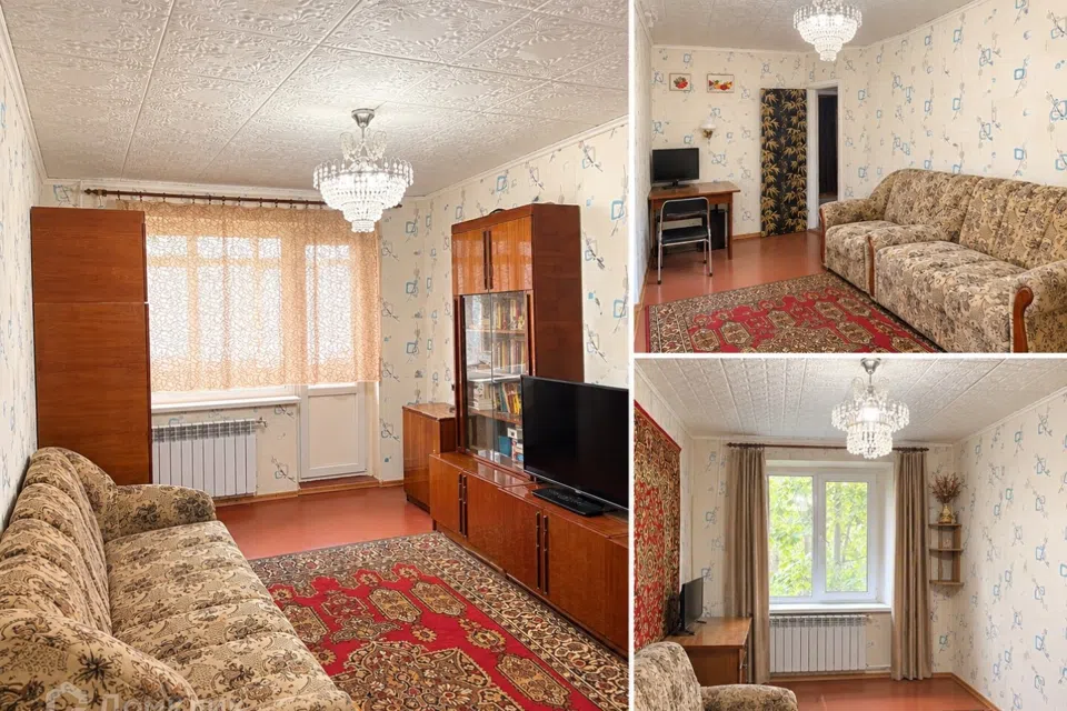 Продаётся 3-комнатная квартира, 61 м²